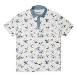 RSVLTS Moon Buggy (White) All-Day Polo in White — front view