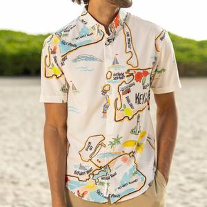 RSVLTS Key West KUNUFLEX Short Sleeve Shirt in Multicolor — front view