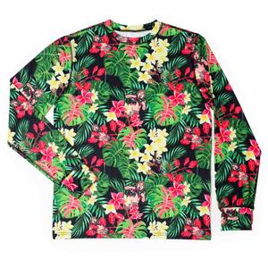 RSVLTS Truffle Shuffle Crewneck Tee in Green — front view