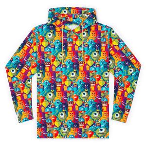 RSVLTS The Scare Floor Performance Hoodie in Multicolor — front view