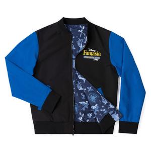 RSVLTS Stereophonic Sound Reversible Bomber Jacket in Black — front view