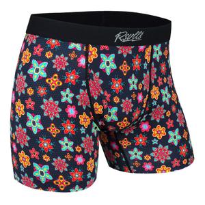 RSVLTS Galactic Garden Single-Pack Boxer Briefs in Multicolor — front view