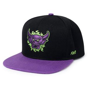 RSVLTS Chernabog TLB Hat (Sloped) in Black — front view