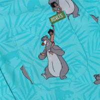 RSVLTS Bare Necessities Youth KUNUFLEX Short Sleeve Shirt in Blue — detail 4
