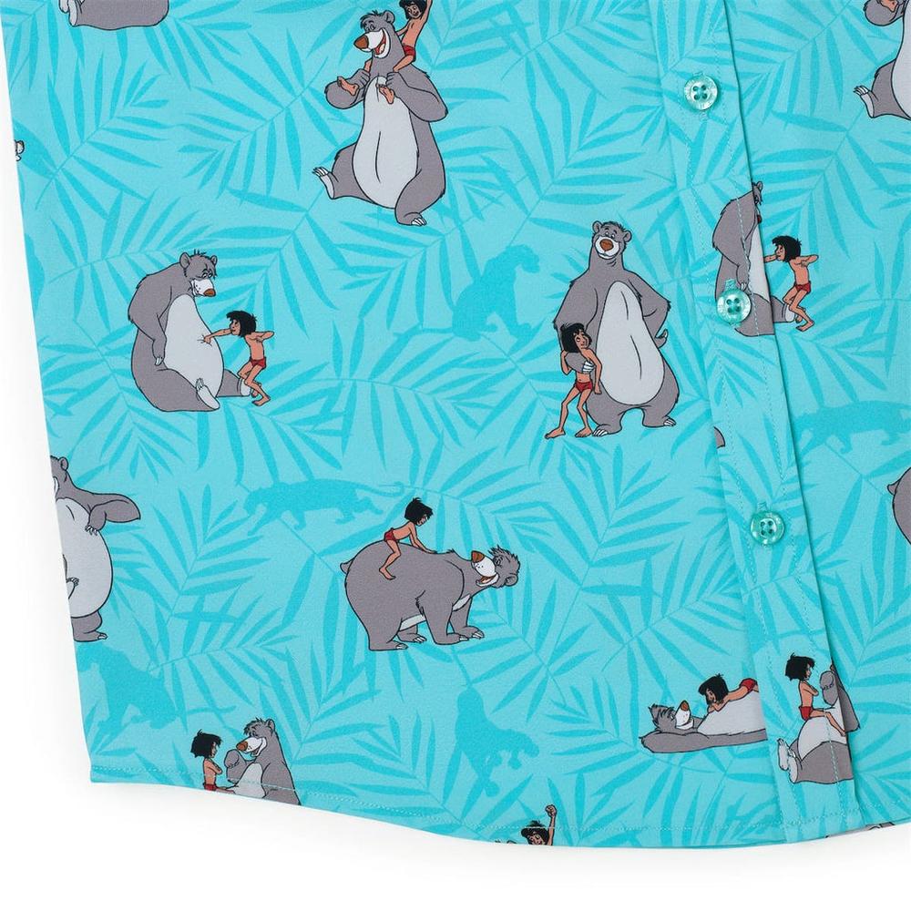 RSVLTS Bare Necessities Youth KUNUFLEX Short Sleeve Shirt in Blue — detail 6