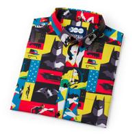 RSVLTS The Brave and the Bold KUNUFLEX Short Sleeve Shirt in Multicolor — detail 8