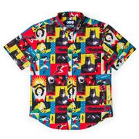 RSVLTS The Brave and the Bold KUNUFLEX Short Sleeve Shirt in Multicolor — detail 3