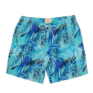 RSVLTS Aqua de Agua Hybrid Shorts in Blue — front view