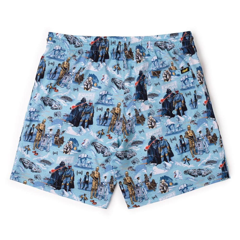 RSVLTS Sweet Dreams, Rebels! Hybrid Shorts in Blue — detail 4