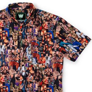 RSVLTS The Tribute KUNUFLEX Short Sleeve Shirt in Multicolor — front view