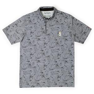 RSVLTS Moonshot All-Day Polo in Gray — front view