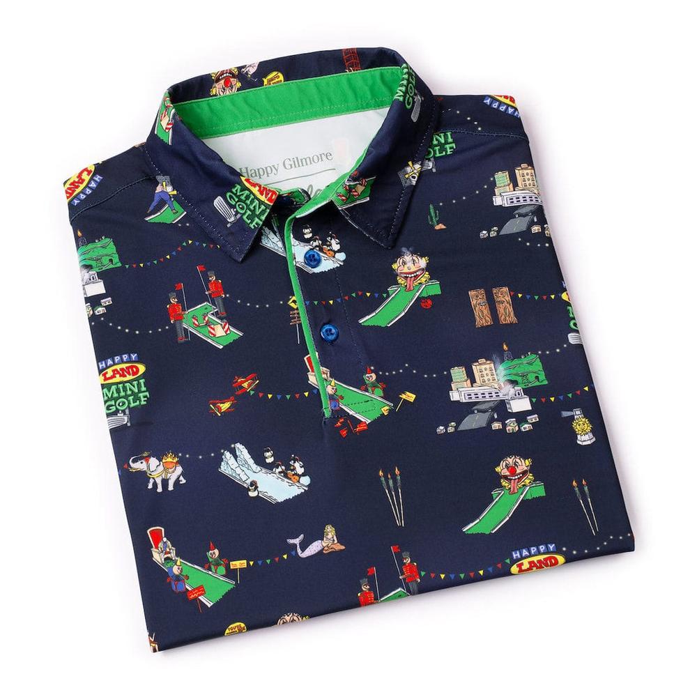 RSVLTS You're Gonna Die, Clown! All-Day Polo in Black — detail 9