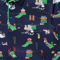 RSVLTS You're Gonna Die, Clown! All-Day Polo in Black — detail 6