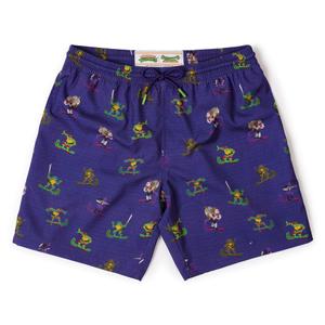 RSVLTS Cheapskatin' Hybrid Shorts in Purple — front view