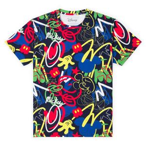 RSVLTS Outside the Lines Performance Tee in Multicolor — front view