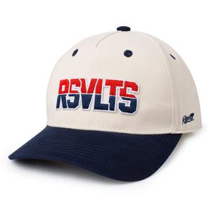 RSVLTS RSVLTS Dream Team 5-Panel Curved Brim Hat in Blue — front view