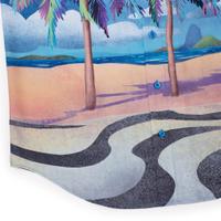 RSVLTS Her Name Is Rio KUNUFLEX Short Sleeve Shirt in Blue — detail 9