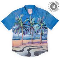RSVLTS Her Name Is Rio KUNUFLEX Short Sleeve Shirt in Blue — detail 13