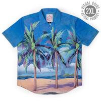 RSVLTS Her Name Is Rio KUNUFLEX Short Sleeve Shirt in Blue — detail 16