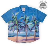 RSVLTS Her Name Is Rio KUNUFLEX Short Sleeve Shirt in Blue — detail 17
