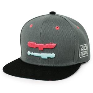 RSVLTS Choose Your Saber Snapback Hat in Gray — front view