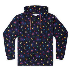 RSVLTS Perfectly Balanced Performance Hoodie in Black — front view