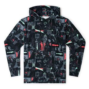 RSVLTS Trilogy’s End Performance Hoodie in Black — front view