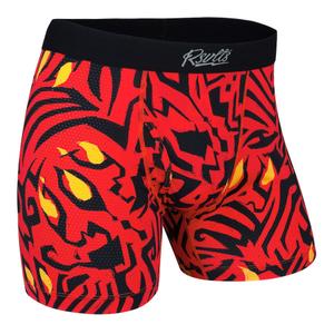 RSVLTS Maul Markings Single-Pack Boxer Briefs in Black — front view