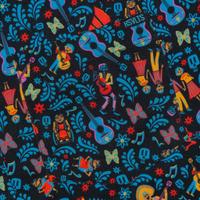 RSVLTS The Music In Me KUNUFLEX Short Sleeve Shirt in Blue — detail 3