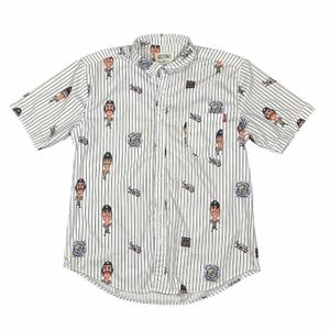 RSVLTS Legends KUNUFLEX Short Sleeve Shirt in White — front view