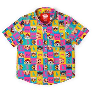 RSVLTS You Can Count On Us KUNUFLEX Short Sleeve Shirt in Multicolor — front view