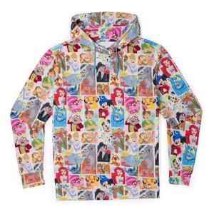 RSVLTS Drawn To Life Performance Hoodie in Multicolor — front view