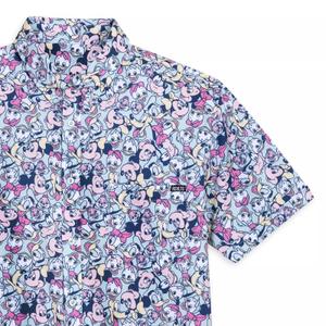 RSVLTS Disney Afternoon KUNUFLEX Short Sleeve Shirt in Multicolor — front view
