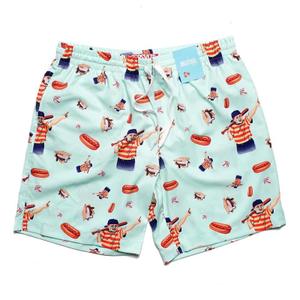 RSVLTS The Great Hambino Swimwear in Green — front view