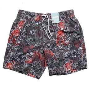 RSVLTS Tiger Style Swimwear in Gray — front view
