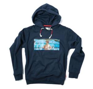 RSVLTS Hulk Hambino Performance Hoodie in Blue — front view