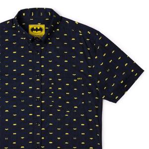 RSVLTS I Am Vengeance KUNUFLEX Short Sleeve Shirt in Black — front view