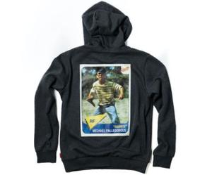 RSVLTS Squints Mint Condition Performance Hoodie in Black — front view
