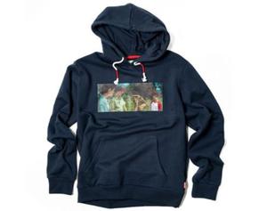 RSVLTS L7 Weenie Performance Hoodie in Blue — front view