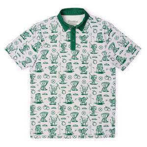 RSVLTS Fore Course Meal All-Day Polo in White — front view