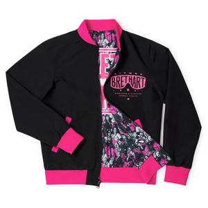 RSVLTS The Hitman Reversible Bomber Jacket in Black — front view