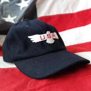 RSVLTS USA Eagle Cap in Blue — front view