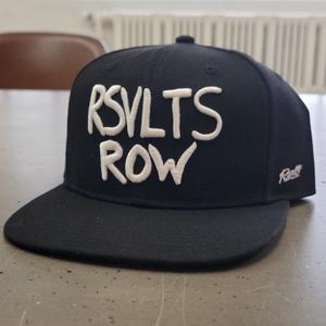 RSVLTS RSVLTS Row Snapback Hat in Black — front view