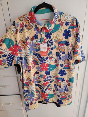 RSVLTS Garfield Riviera Maya All-Day Polo — front view