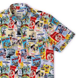RSVLTS Big Screen Billing KUNUFLEX Short Sleeve Shirt in Multicolor — front view