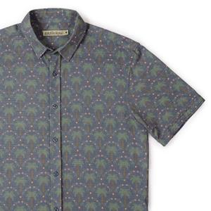 RSVLTS Keep Palm (Bamboo) KUNUFLEX Short Sleeve Shirt — front view