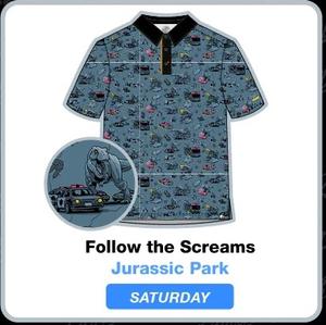 RSVLTS Follow the Screams All-Day Polo in Blue — front view