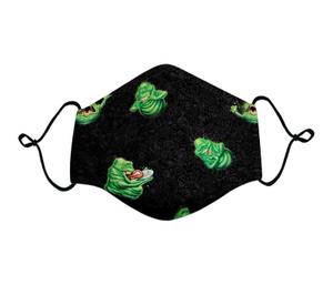 RSVLTS Slimer Mask in Black — front view