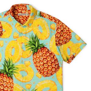 RSVLTS Pineapple Express (Bamboo) KUNUFLEX Short Sleeve Shirt — front view
