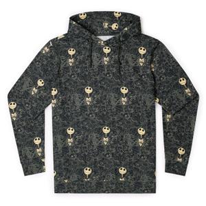 RSVLTS Bone Daddy Performance Hoodie in Black — front view